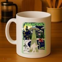 Paranormal Bigfoot Loch Ness Mothman Aliens Coffee Mug thumb 4