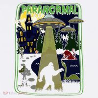 Paranormal Bigfoot Loch Ness Mothman Aliens Women's Hoodie thumb 2