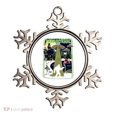 Paranormal Bigfoot Loch Ness Mothman Aliens Ornament