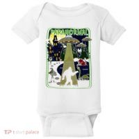 Paranormal Bigfoot Loch Ness Mothman Aliens Baby Bodysuit thumb 0
