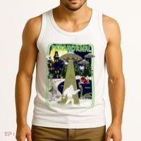 Paranormal Bigfoot Loch Ness Mothman Aliens Tank Top thumb 3