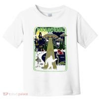 Paranormal Bigfoot Loch Ness Mothman Aliens Toddler T-Shirt thumb 0