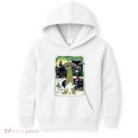Paranormal Bigfoot Loch Ness Mothman Aliens Kids Hoodie thumb 0