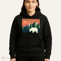 Polar Bear Landscape Hoodie thumb 5