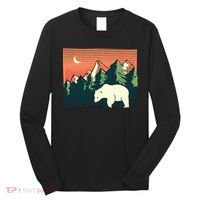 Polar Bear Landscape Long Sleeve Shirt thumb 0