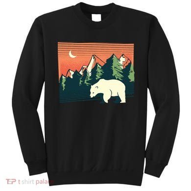 Polar Bear Landscape Sweatshirt