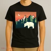 Polar Bear Landscape T-Shirt thumb 3