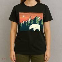 Polar Bear Landscape T-Shirt thumb 4