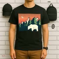Polar Bear Landscape T-Shirt thumb 6