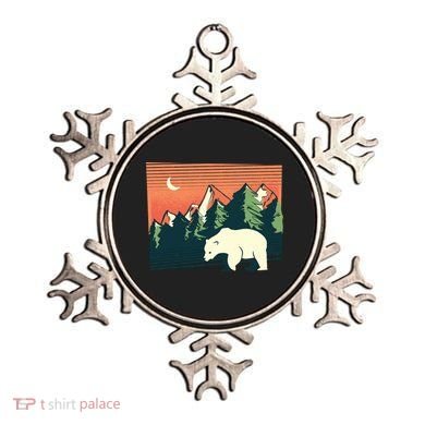 Polar Bear Landscape Ornament