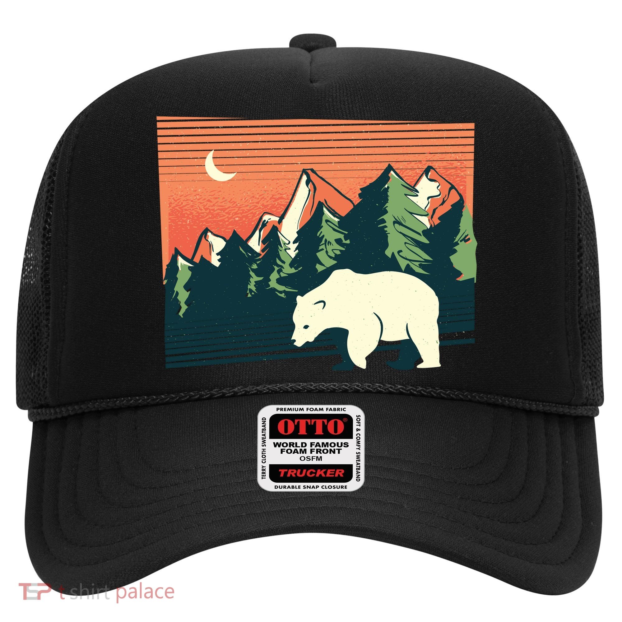 Polar Bear Landscape Hat