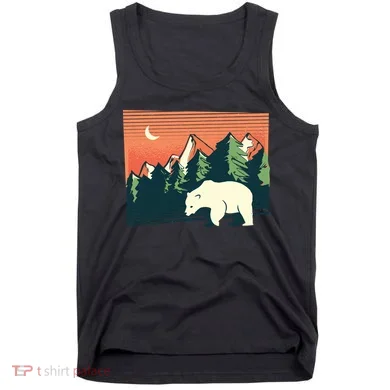 Polar Bear Landscape Tank Top