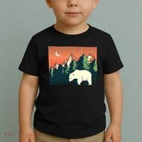 Polar Bear Landscape Toddler T-Shirt thumb 2