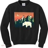 Polar Bear Landscape Kids Sweatshirt thumb 0