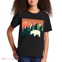 Polar Bear Landscape Kids T-Shirt thumb 2