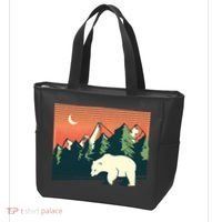 Polar Bear Landscape Tote Bag thumb 3