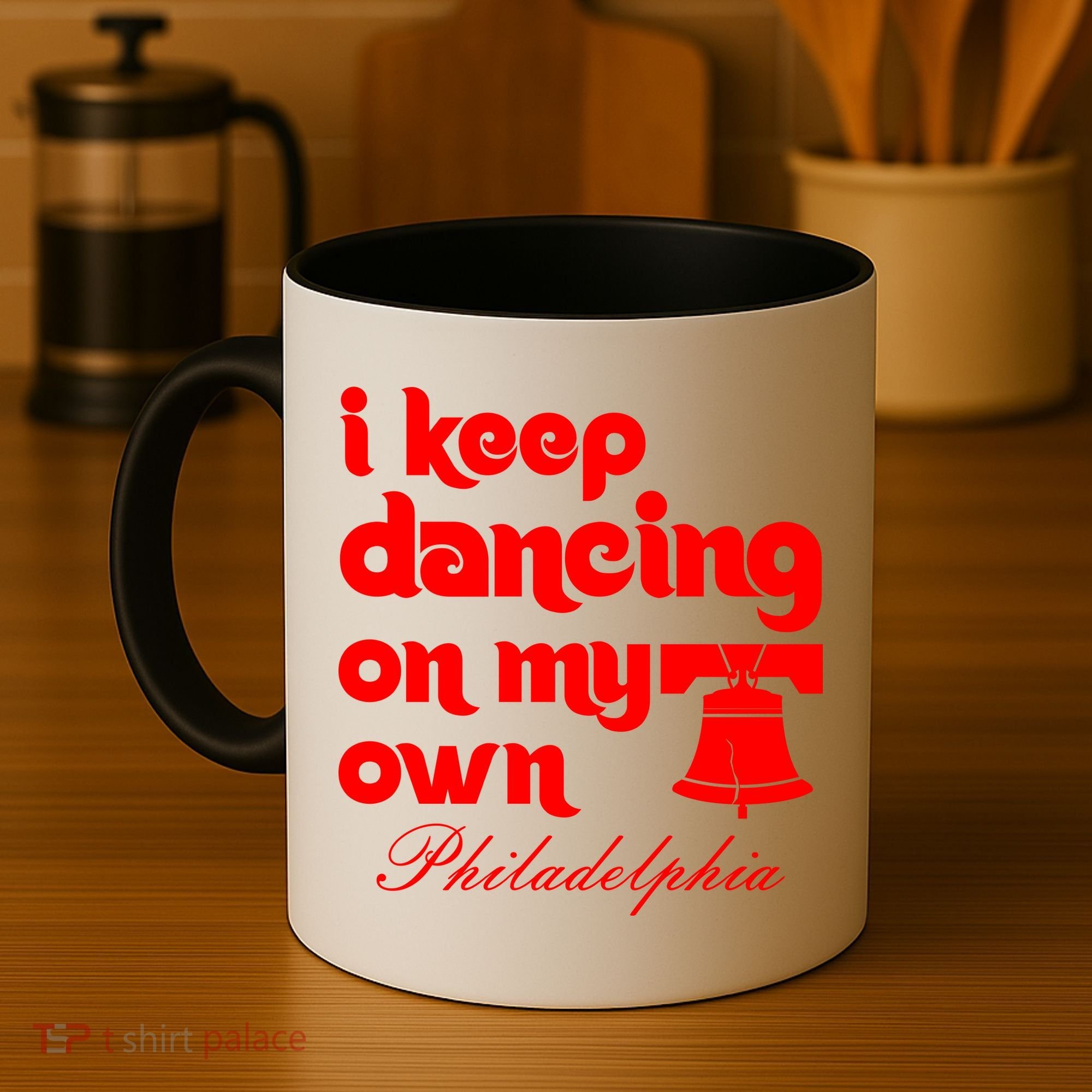 Philly Baseball Lovers Fans Keep I Keep Dancing On My Own Coffee Mug