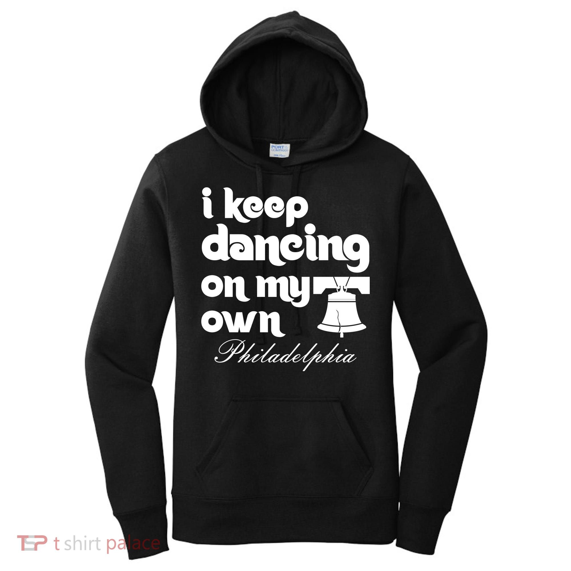 Philly Baseball Lovers Fans Keep I Keep Dancing On My Own Women's Hoodie