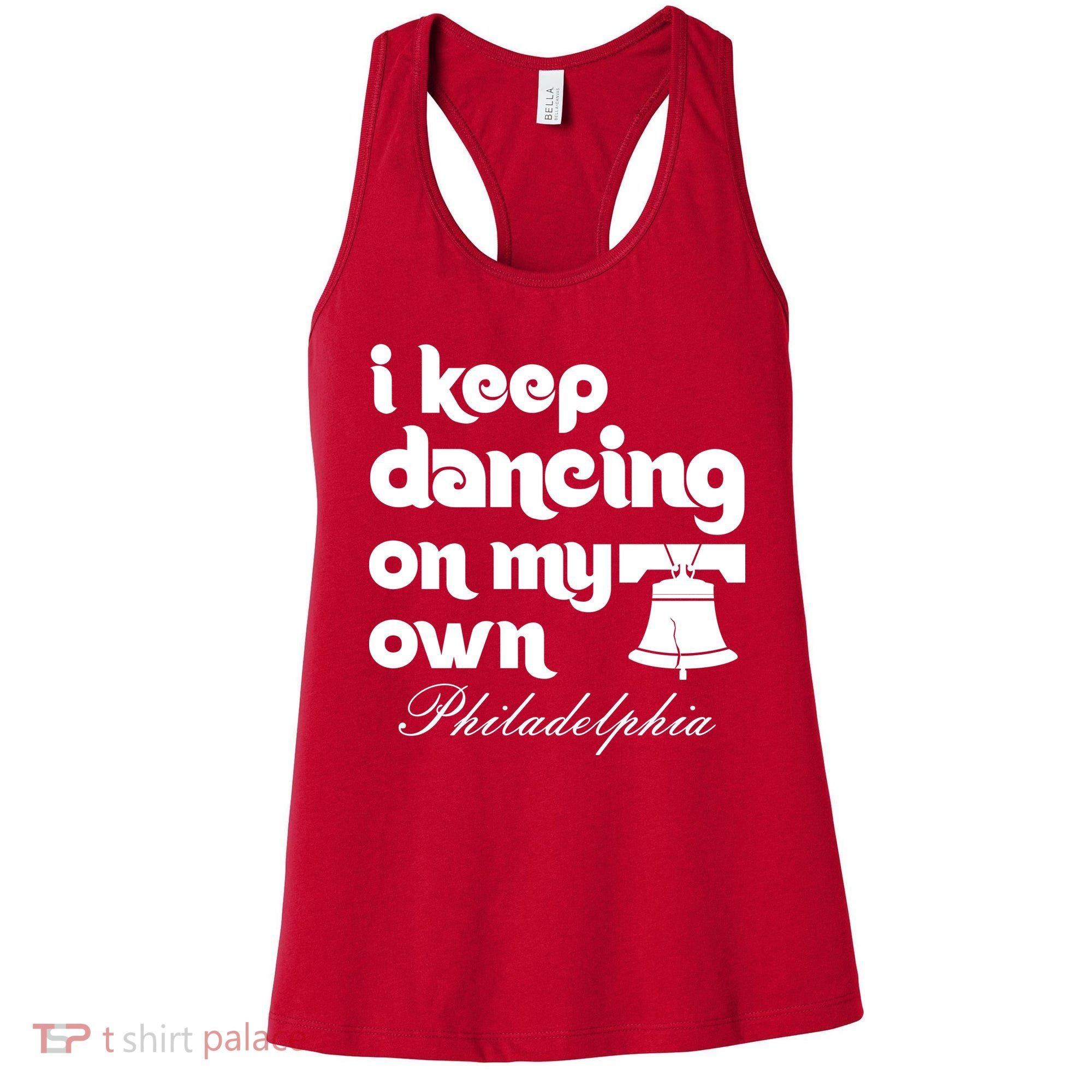 Philly Baseball Lovers Fans Keep I Keep Dancing On My Own Women's Tank Top
