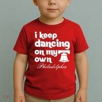 Philly Baseball Lovers Fans Keep I Keep Dancing On My Own Toddler T-Shirt thumb 2