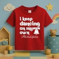 Philly Baseball Lovers Fans Keep I Keep Dancing On My Own Toddler T-Shirt thumb 3