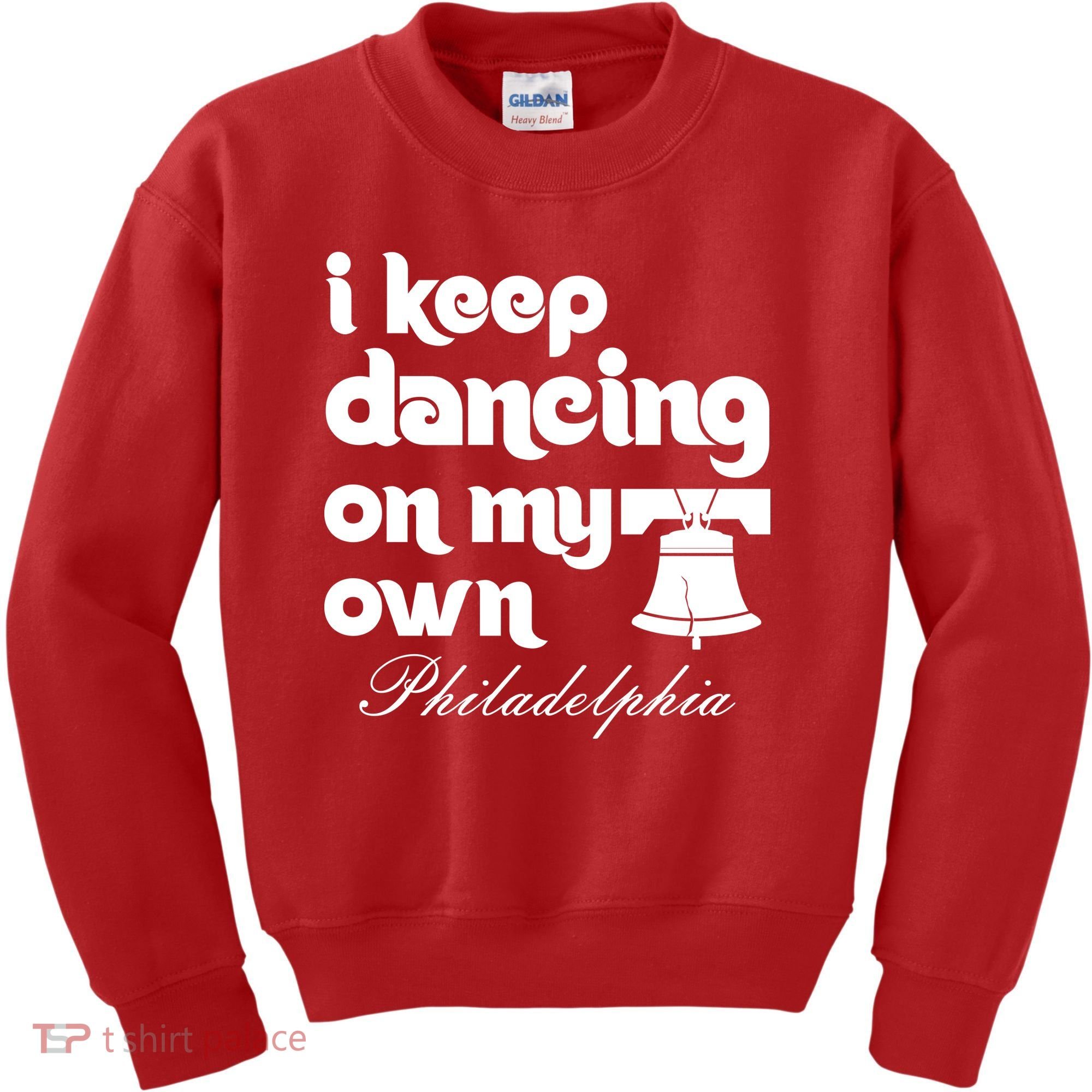 Philly Baseball Lovers Fans Keep I Keep Dancing On My Own Kids Sweatshirt