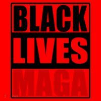 Protrump Black Lives Maga Santa Hat thumb 1