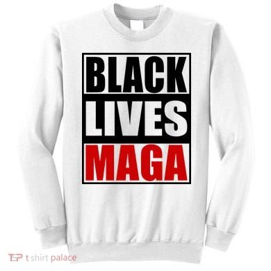 Protrump Black Lives Maga Sweatshirt
