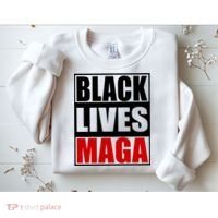 Protrump Black Lives Maga Sweatshirt thumb 2