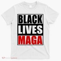 Protrump Black Lives Maga T-Shirt thumb 0