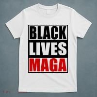 Protrump Black Lives Maga T-Shirt thumb 5