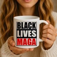 Protrump Black Lives Maga Coffee Mug thumb 3