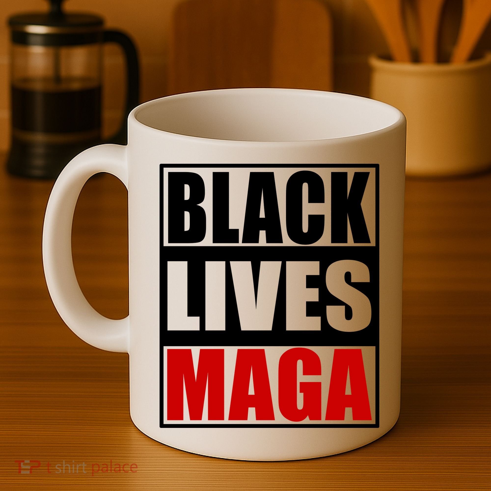 Protrump Black Lives Maga Coffee Mug