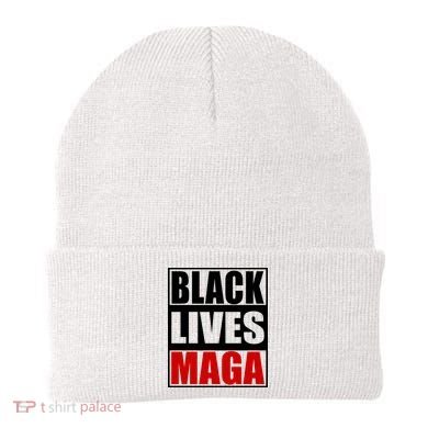Protrump Black Lives Maga Beanie