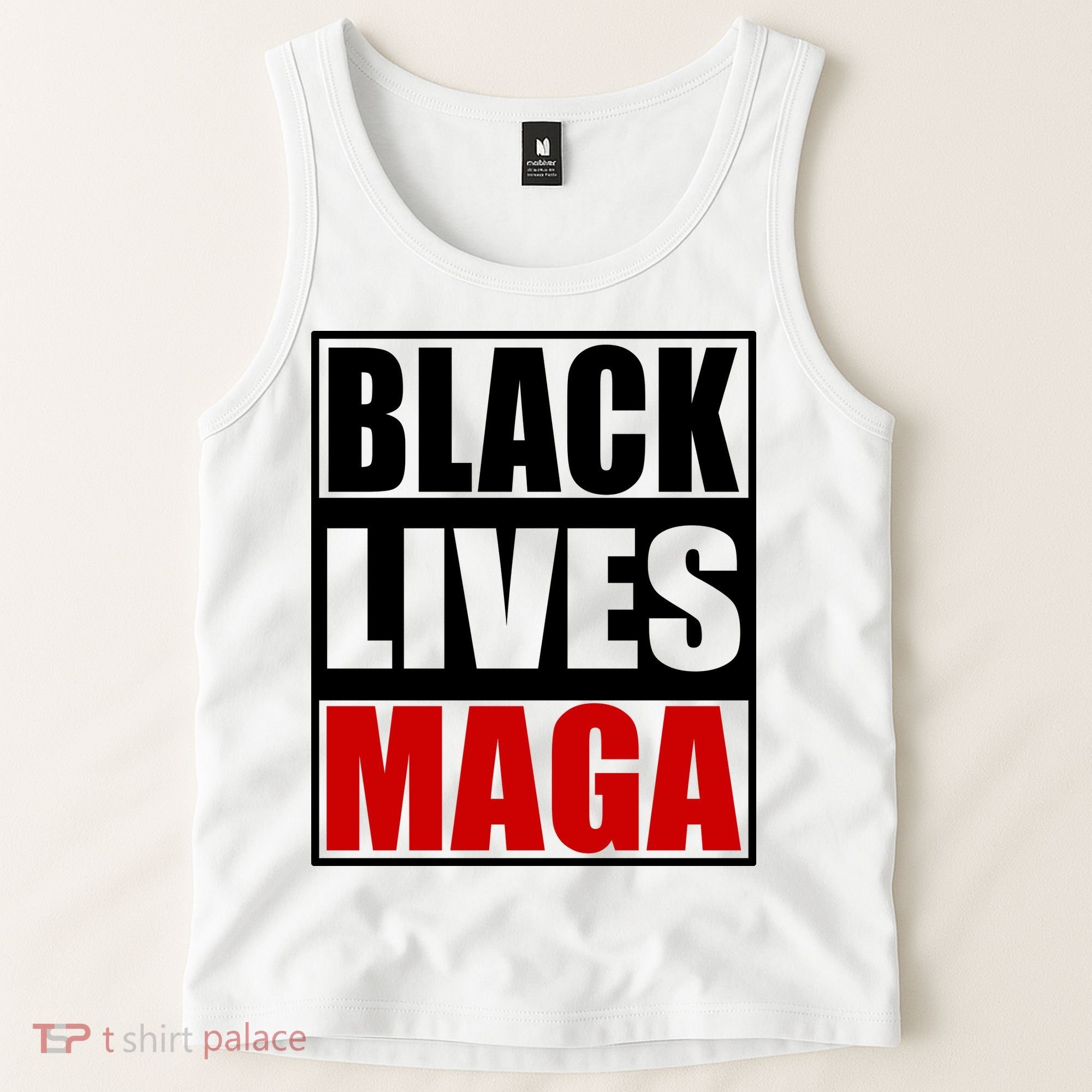 Protrump Black Lives Maga Tank Top