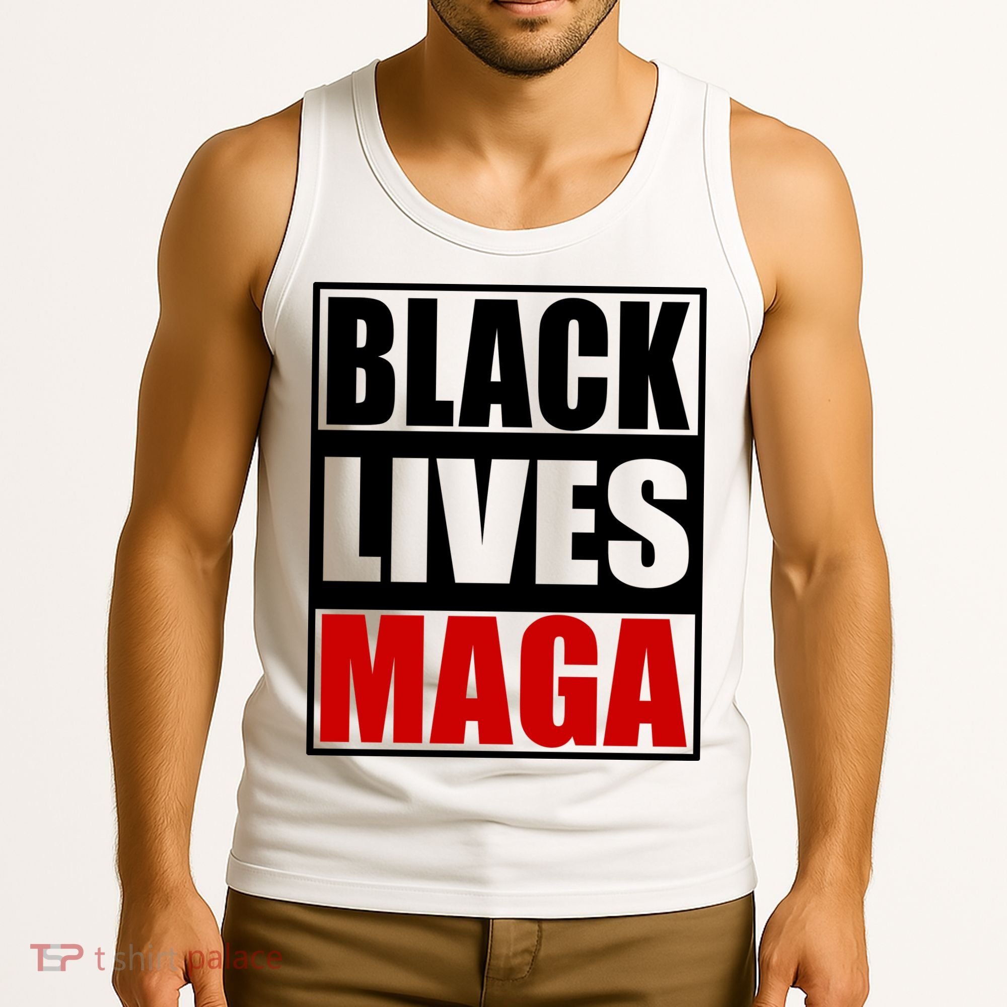 Protrump Black Lives Maga Tank Top