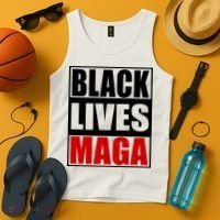 Protrump Black Lives Maga Tank Top thumb 4
