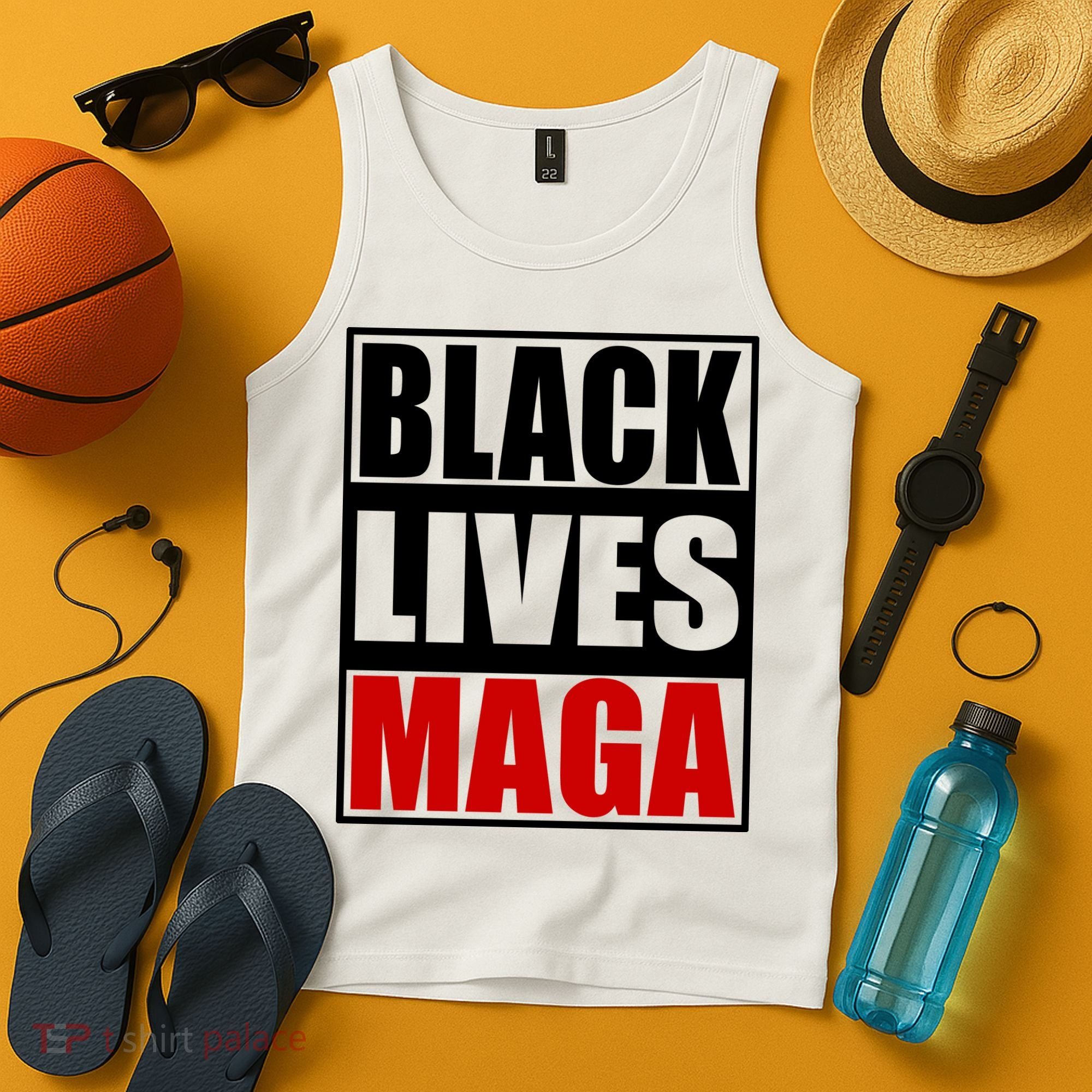 Protrump Black Lives Maga Tank Top