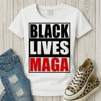 Protrump Black Lives Maga Women's T-Shirt thumb 3