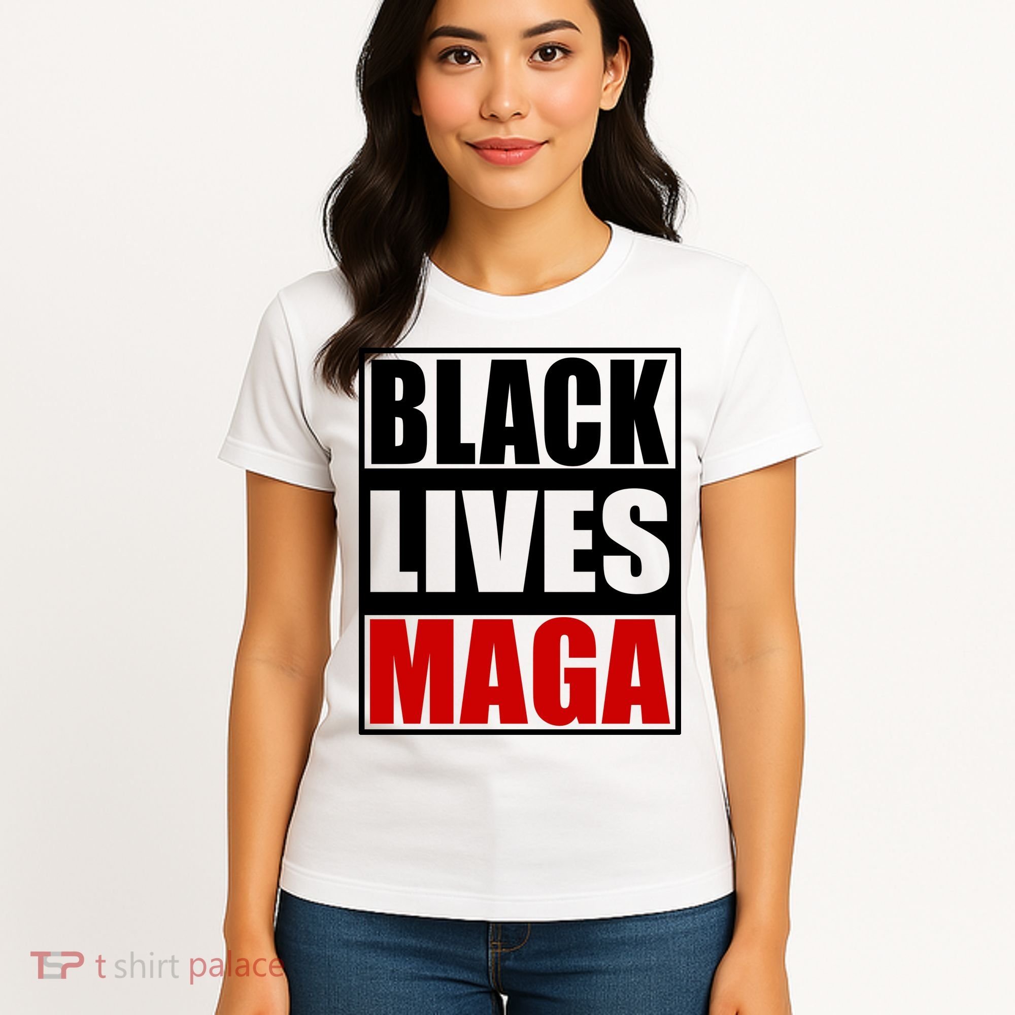 Protrump Black Lives Maga Women's T-Shirt