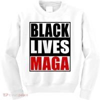 Protrump Black Lives Maga Kids Sweatshirt thumb 0