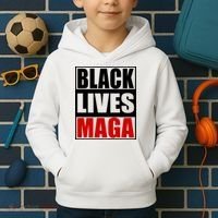 Protrump Black Lives Maga Kids Hoodie thumb 2
