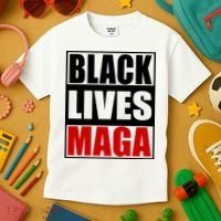 Protrump Black Lives Maga Kids T-Shirt thumb 3