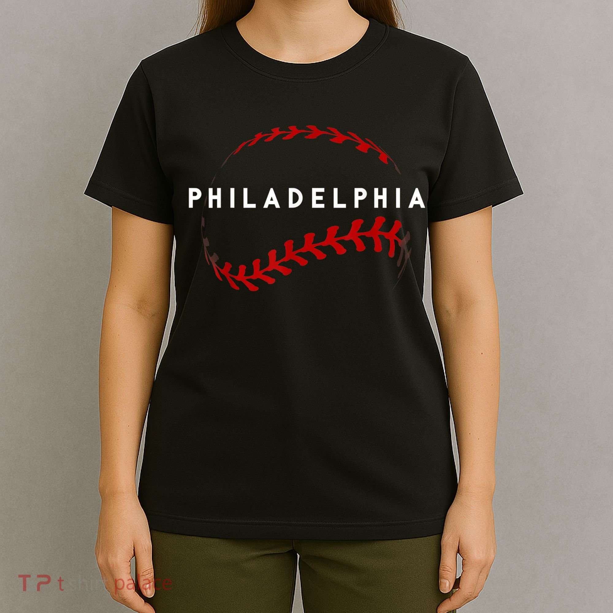 Philly Baseball Lovers Vintage Baseball Fans T-Shirt