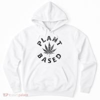 Plant Based Marijuana Leaf Weed Cannabis Pot Smoker Hoodie thumb 0