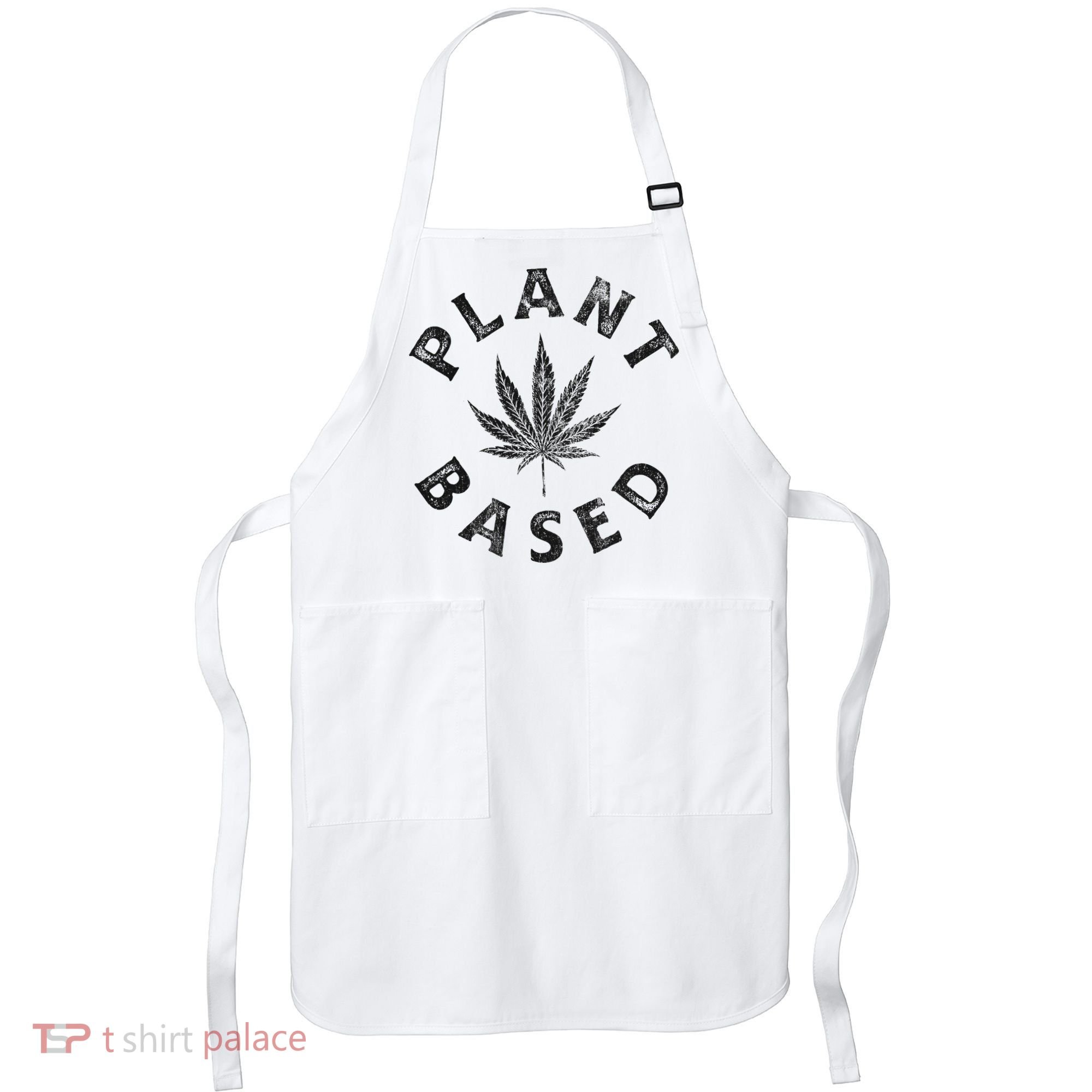 Plant Based Marijuana Leaf Weed Cannabis Pot Smoker Apron