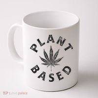 Plant Based Marijuana Leaf Weed Cannabis Pot Smoker Coffee Mug thumb 0
