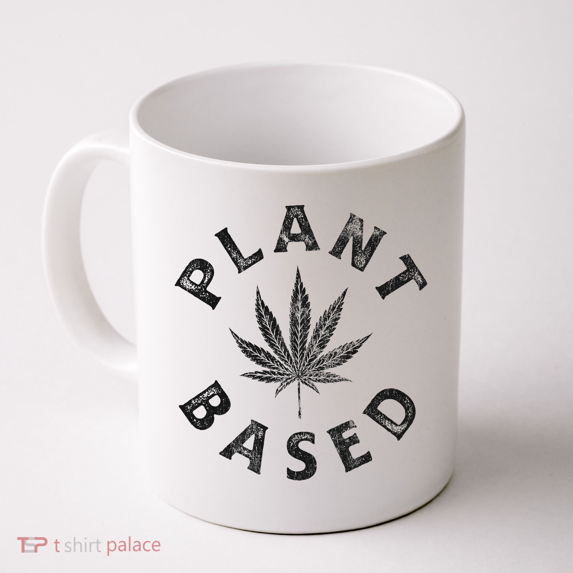 Plant Based Marijuana Leaf Weed Cannabis Pot Smoker Coffee Mug