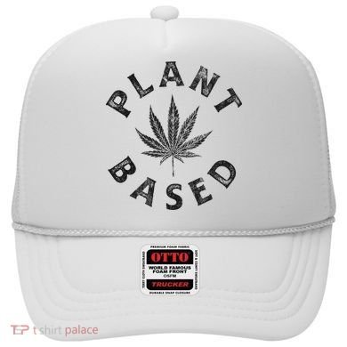 Plant Based Marijuana Leaf Weed Cannabis Pot Smoker Hat
