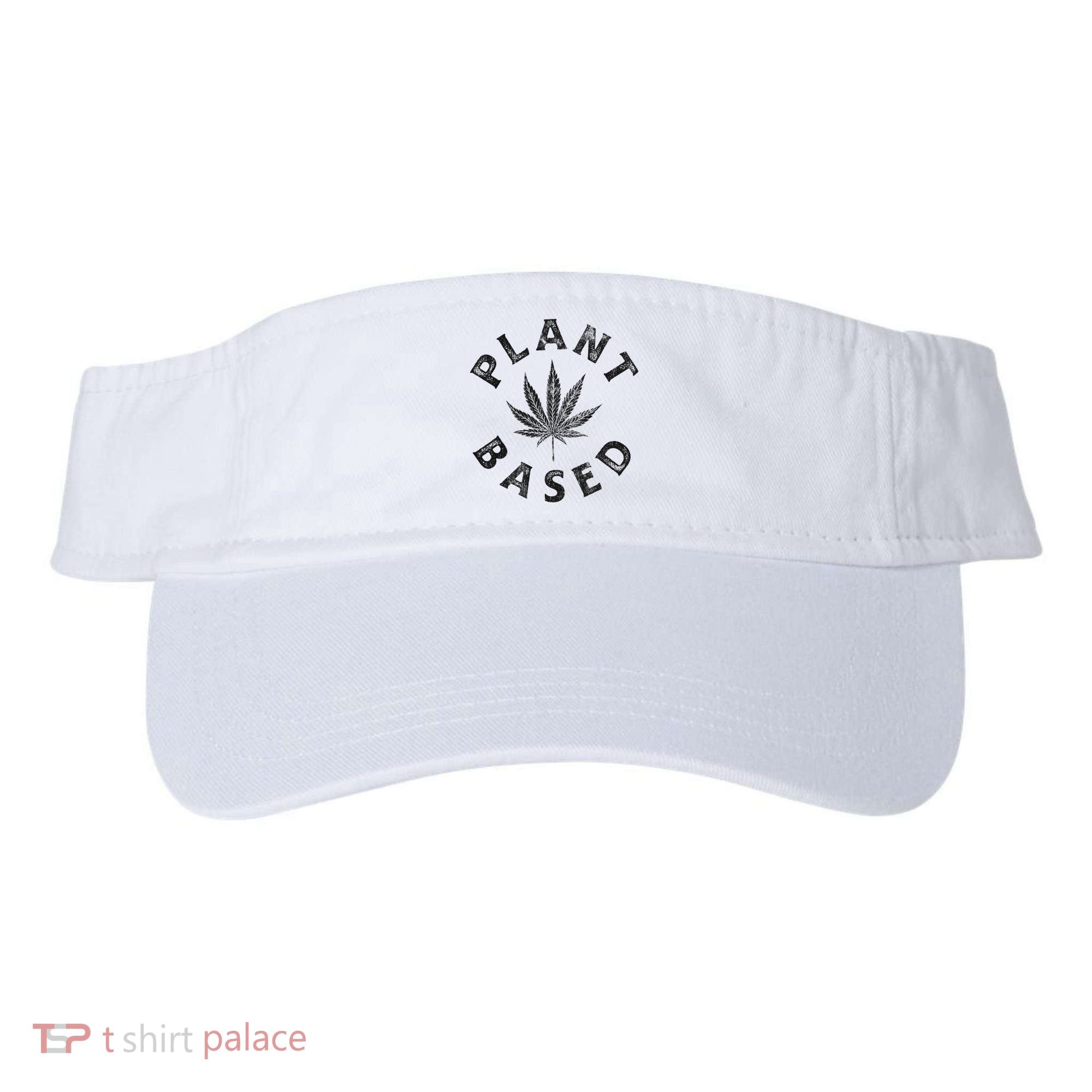 Plant Based Marijuana Leaf Weed Cannabis Pot Smoker Visor